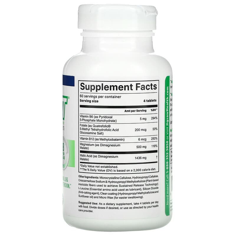 Jigsaw Health, MagSRT, Time-Release Magnesium, 240 Tablets 876634000620