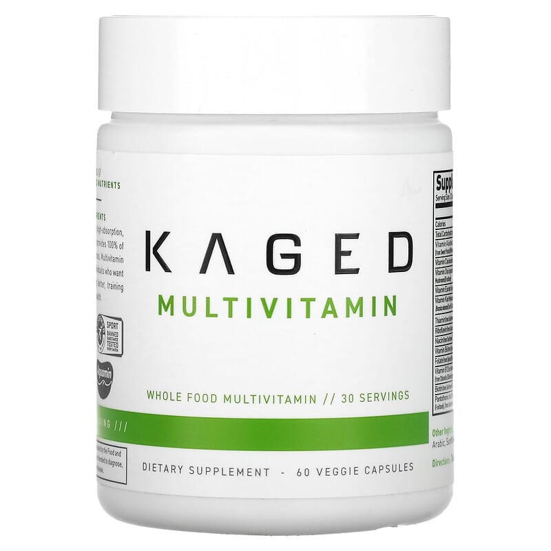 Kaged MultiVitamin 60 Veggie Capsules 852253007820