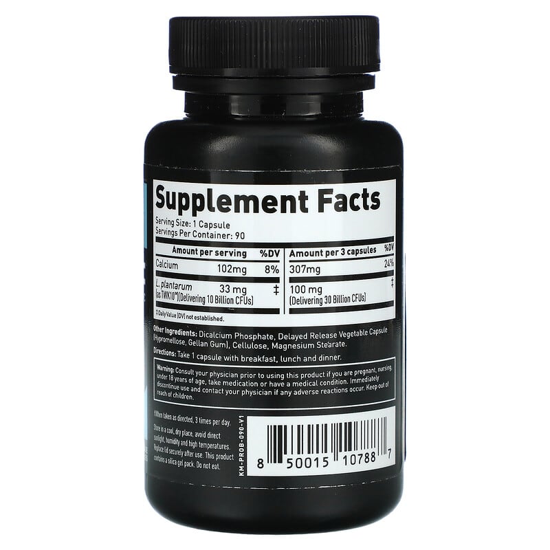 Kaged, Pro-Biotic, Premium Performance Probiotic, 30 Billion CFU, 90 Targeted Release Veggie Capsules 850015107887
