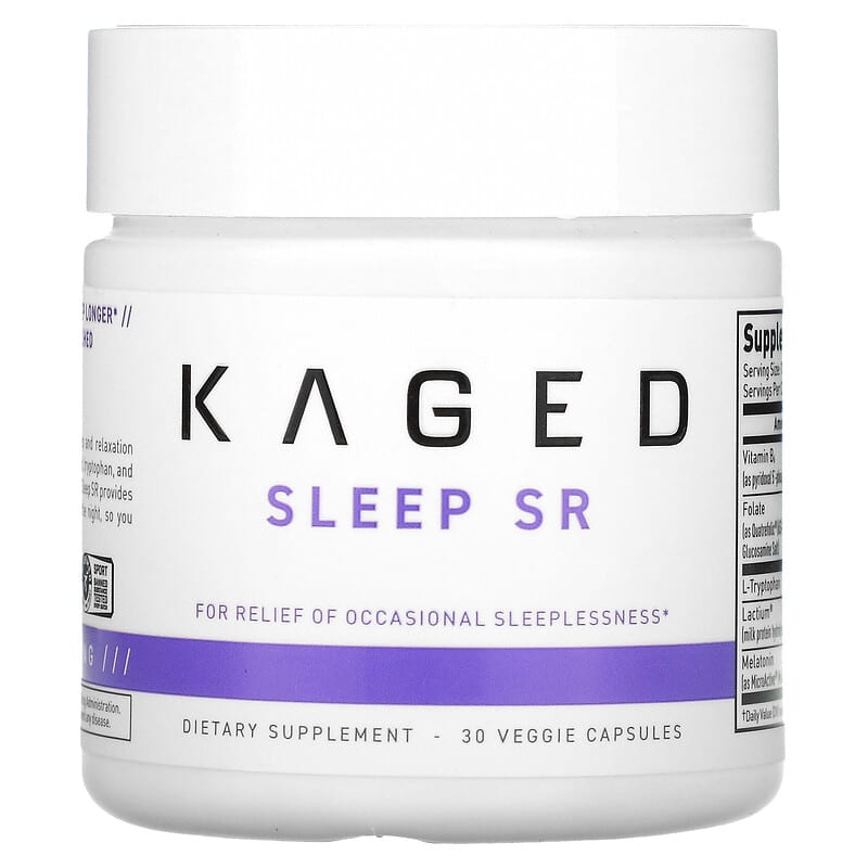 Kaged Sleep SR 30 Veggie Capsules 850015107320