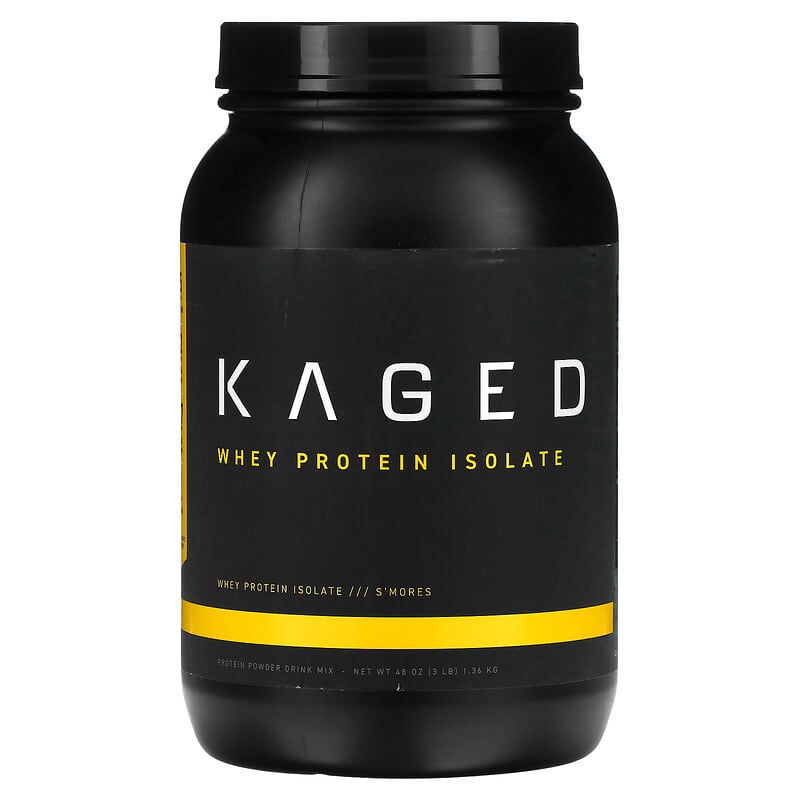 Kaged Whey Protein Isolate S'mores 3 lb (1.36 kg) 850006414987