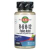 KAL B-6 B-12 Folic Acid Berry 60 Micro Tablets 21245651857