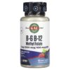 KAL B-6 B-12 Methyl Folate Mixed Berry 60 Micro Tablets 21245291510