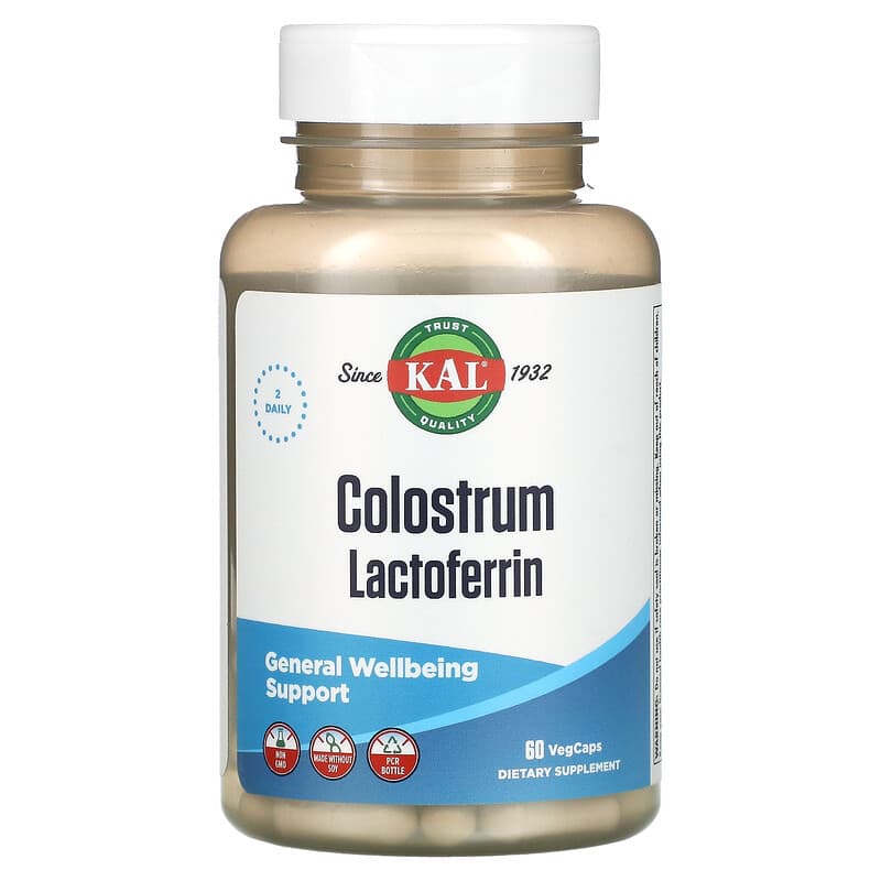 KAL Colostrum Lactoferrin 60 VegCaps 21245559047