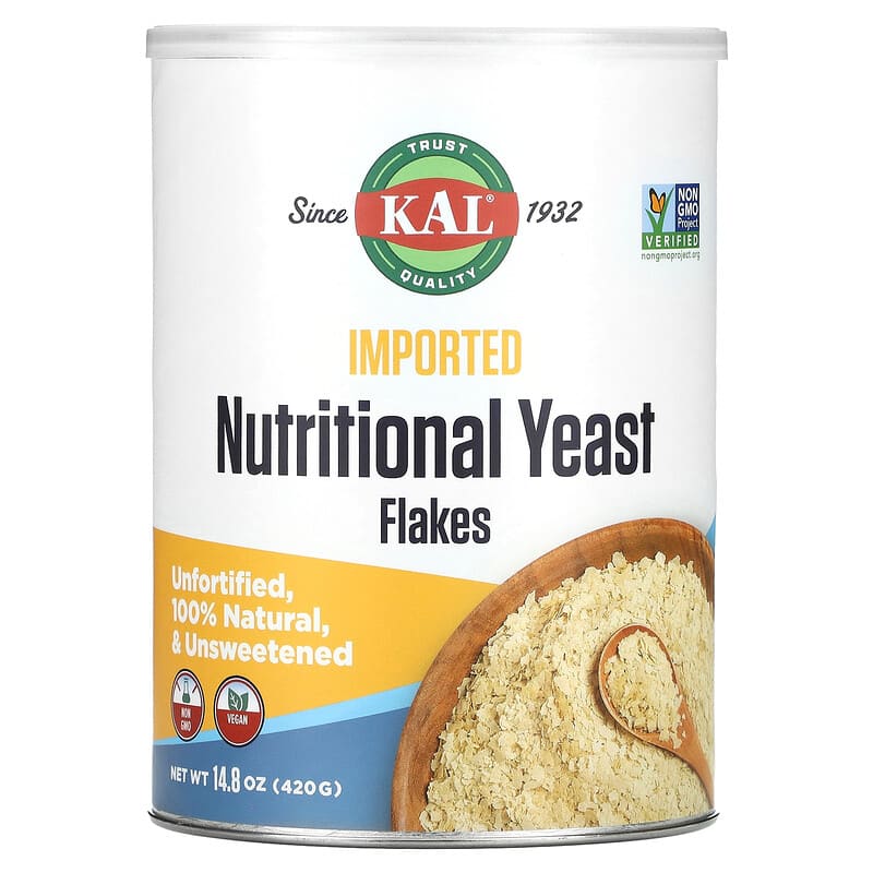 KAL Imported Nutritional Yeast Flakes 14.8 oz (420 g) 21245382867