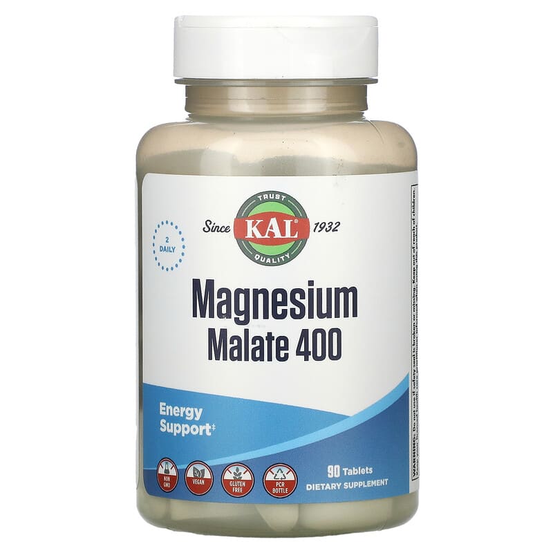 KAL Magnesium Malate 400 90 Tablets 21245813095