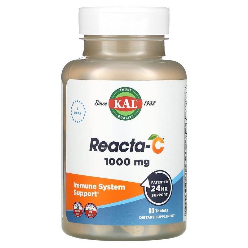 KAL Reacta-C 1,000 mg 60 Tablets 21245748809