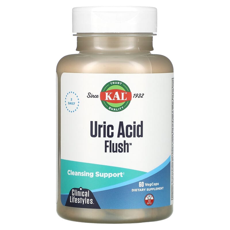 KAL Uric Acid Flush 60 VegCaps 21245221074