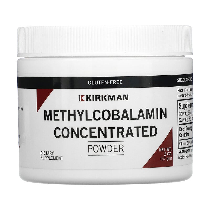 Kirkman Labs Methylcobalamin Concentrated Powder 2 oz (57 g) 812325020980