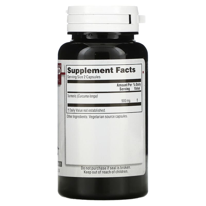 Kroeger Herb Co, Turmeric, 100 Vegetarian Capsules 696916100837