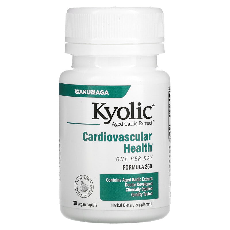 Kyolic Aged Garlic Extract One Per Day Cardiovascular Health 30 Vegan Caplets 23542250634