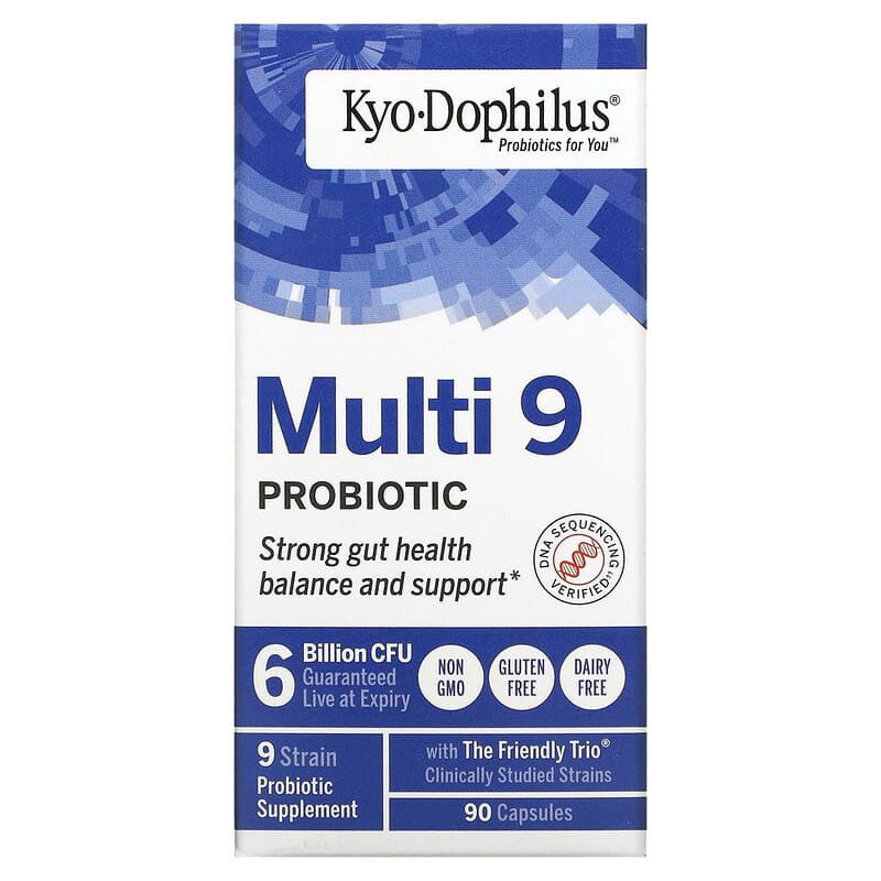 Kyolic Kyo-Dophilus Multi 9 Probiotic 6 Billion CFU 90 Capsules 23542610490
