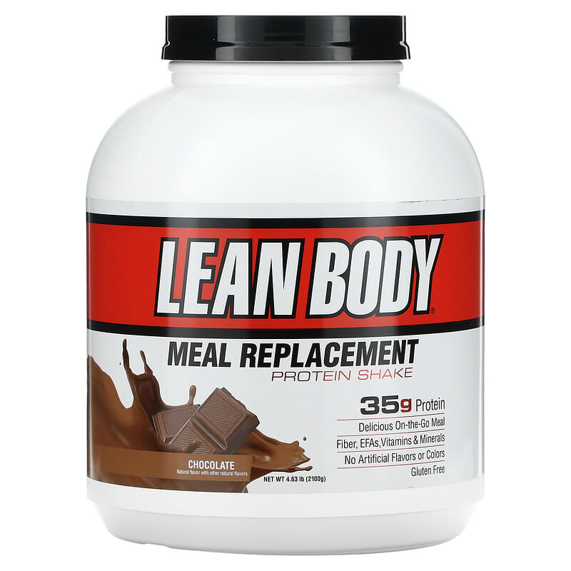 Labrada Nutrition Lean Body Meal Replacement Protein Shake Chocolate 4.63 lbs (2100 g) 710779113473