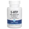 Lake Avenue Nutrition 5-HTP with Vitamin B6 & Vitamin C 60 Veggie Capsules 898220015566