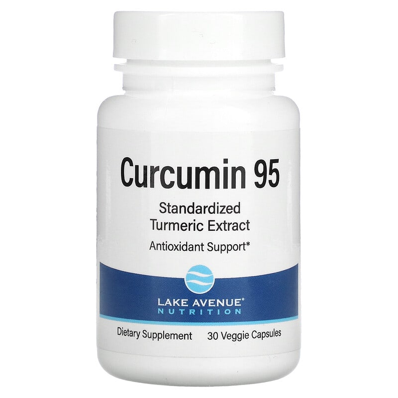 Lake Avenue Nutrition Curcumin 95 500 mg 30 Veggie Capsules 898220020027