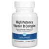 Lake Avenue Nutrition High Potency Vitamin B Complex 30 Veggie Capsules 898220020898