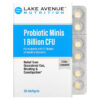 Lake Avenue Nutrition Probiotic Minis 2 Strain Blend 1 Billion CFU 30 Softgels 898220014866
