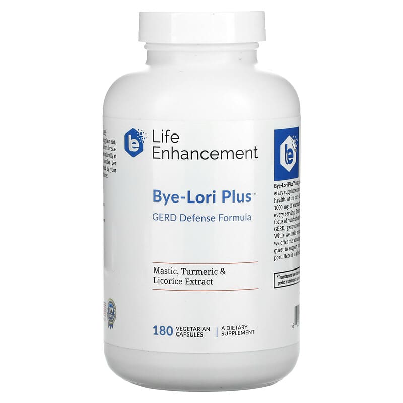 Life Enhancement Bye-Lori Plus 180 Vegetarian Capsules 603902100405
