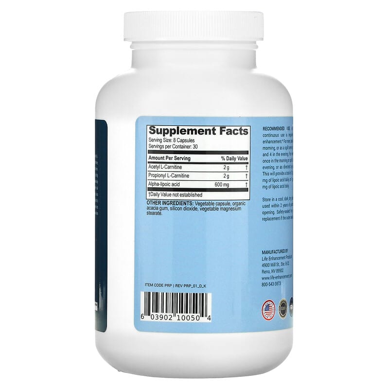 Life Enhancement, PropeL, 240 Vegetarian Capsules 603902100504