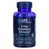 Life Extension 5 Day Elderberry Immune Berry  40 Vegetarian Chewable Tablets 737870241102