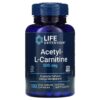 Life Extension Acetyl-L-Carnitine 500 mg 100 Vegetarian Capsules 737870152415