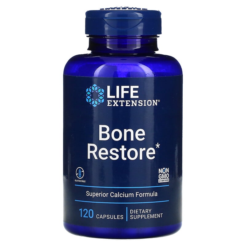 Life Extension Bone Restore 120 Capsules 737870172611