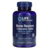 Life Extension Bone Restore Sugar-Free Chocolate 60 Chewable Tablets 737870212300