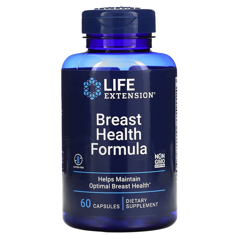 Life Extension Breast Health Formula 60 Capsules 737870194262