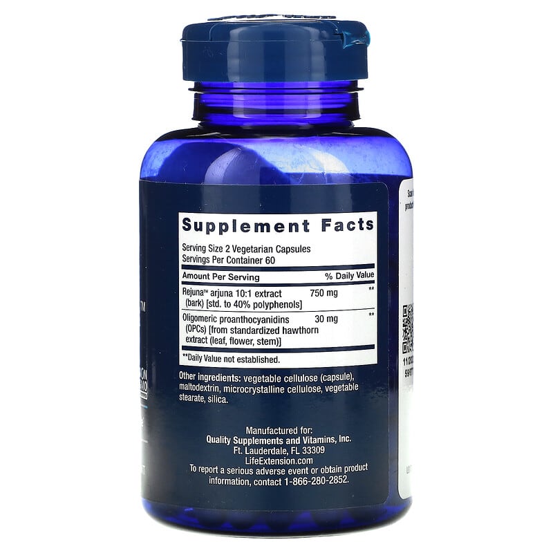 Life Extension, Cardio Peak, 120 Vegetarian Capsules 737870170099