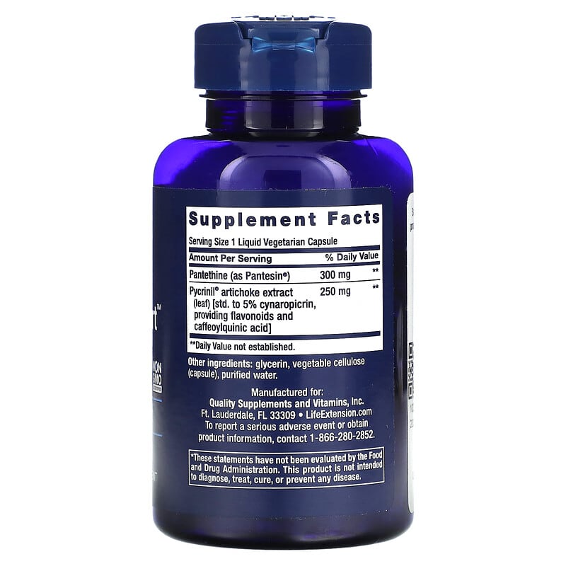 Life Extension, CHOL-Support, 60 Liquid Vegetarian Capsules 737870191063