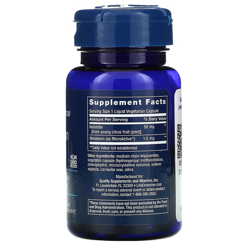 Life Extension, Circadian Sleep, 30 Liquid Vegetarian Capsules 737870230038