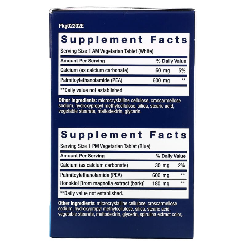 Life Extension, ComfortMAX, Double-Action Nerve Support, For AM & PM, 60 Vegetarian Tablets 737870220268