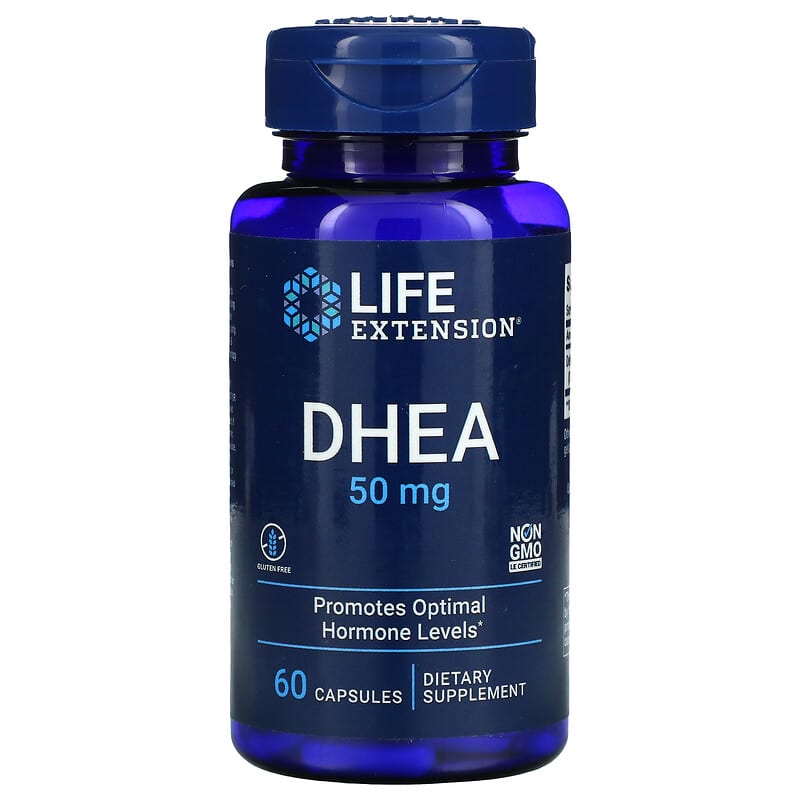 Life Extension DHEA 50 mg 60 Capsules 737870882060