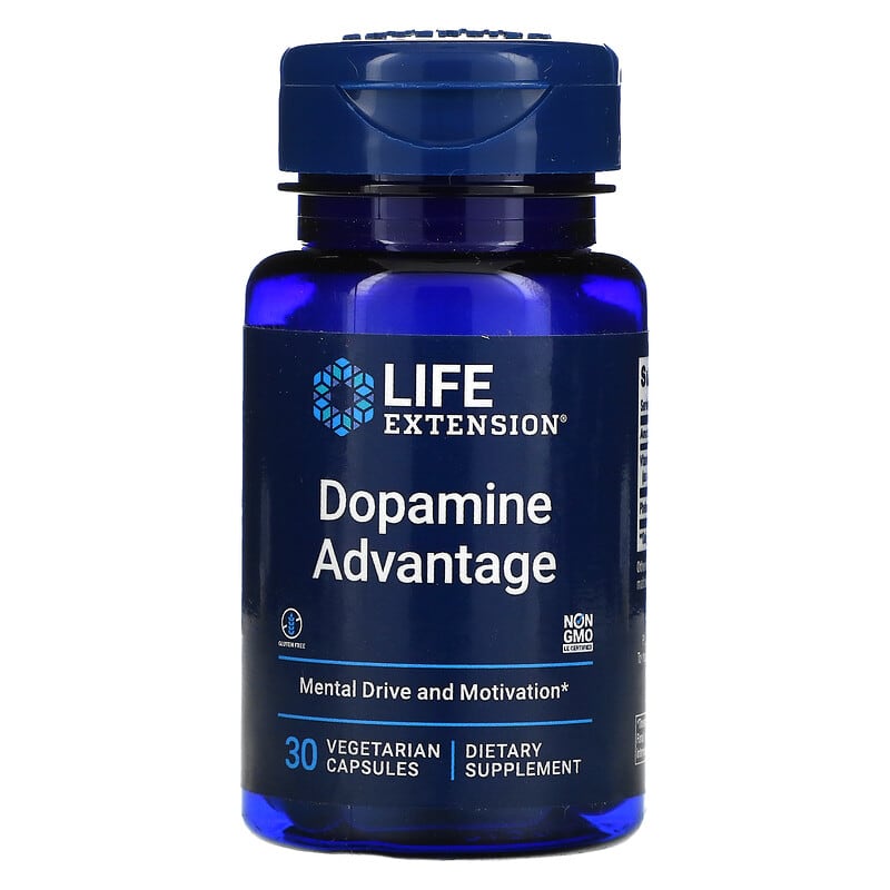 Life Extension Dopamine Advantage 30 Vegetarian Capsules 737870241300