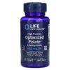 Life Extension High Potency Optimized Folate 8,500 mcg DFE 30 Vegetarian Tablets 737870191339