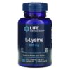 Life Extension L-Lysine 620 mg 100 Vegetarian Capsules 737870167815