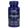Life Extension L-Theanine 100 mg 60 Vegetarian Capsules 737870168362