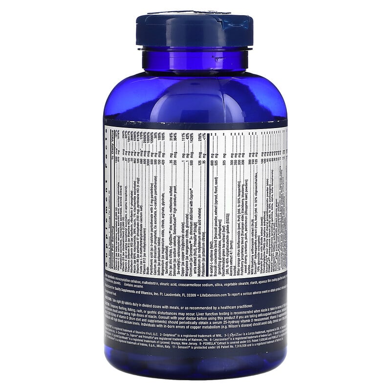 Life Extension, Life Extension Mix Tablets with Extra Niacin, 240 Tablets 737870235729