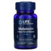 Life Extension Melatonin 6 Hour Timed Release 3 mg 60 Vegetarian Tablets 737870178668