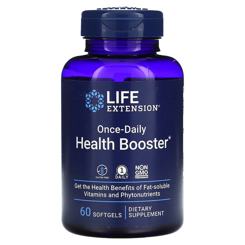 Life Extension Once-Daily Health Booster 60 Softgels 737870229162