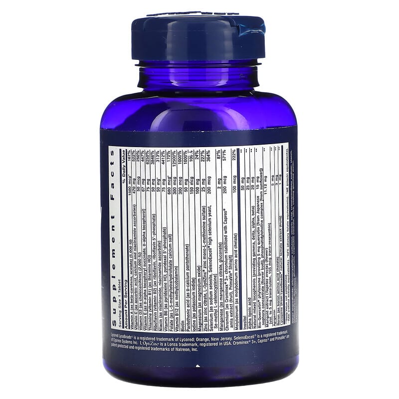 Life Extension, One-Per-Day Multivitamin, 60 Tablets 737870231363