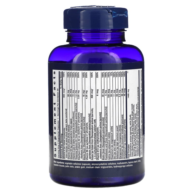 Life Extension, Plant-Based Multivitamin, 90 Vegetarian Capsules 737870242895