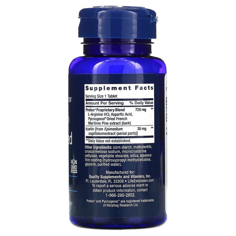 Life Extension, Prelox Enhanced Sex, For Men, 60 Tablets 737870137368