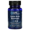 Life Extension Quick Brain Nootropic 30 Vegetarian Capsules 737870240631