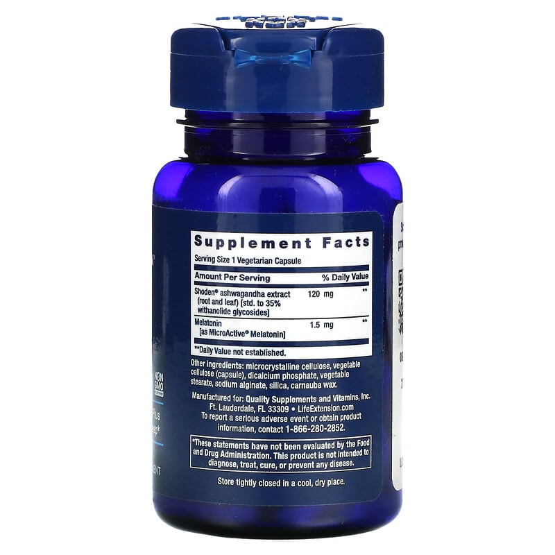 Life Extension, Rest & Renew, 30 Vegetarian Capsules 737870250234