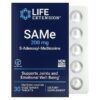 Life Extension SAMe S-Adenosyl-Methionine 200 mg 30 Enteric Coated Vegetarian Tablets 737870217534