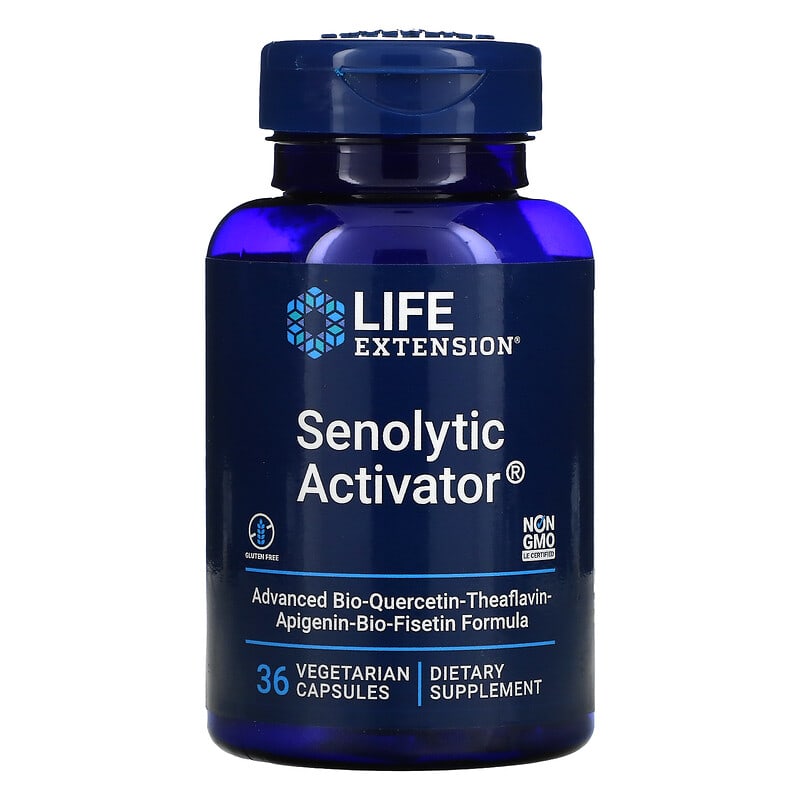Life Extension Senolytic Activator 36 Vegetarian Capsules 737870230120