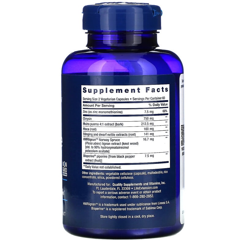 Life Extension, Super Miraforte with Standardized Lignans, 120 Vegetarian Capsules 737870194019