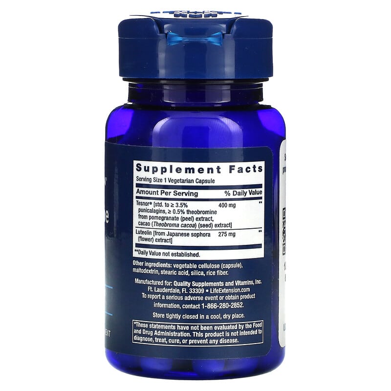 Life Extension, Testosterone Elite, 30 Vegetarian Capsules 737870250036