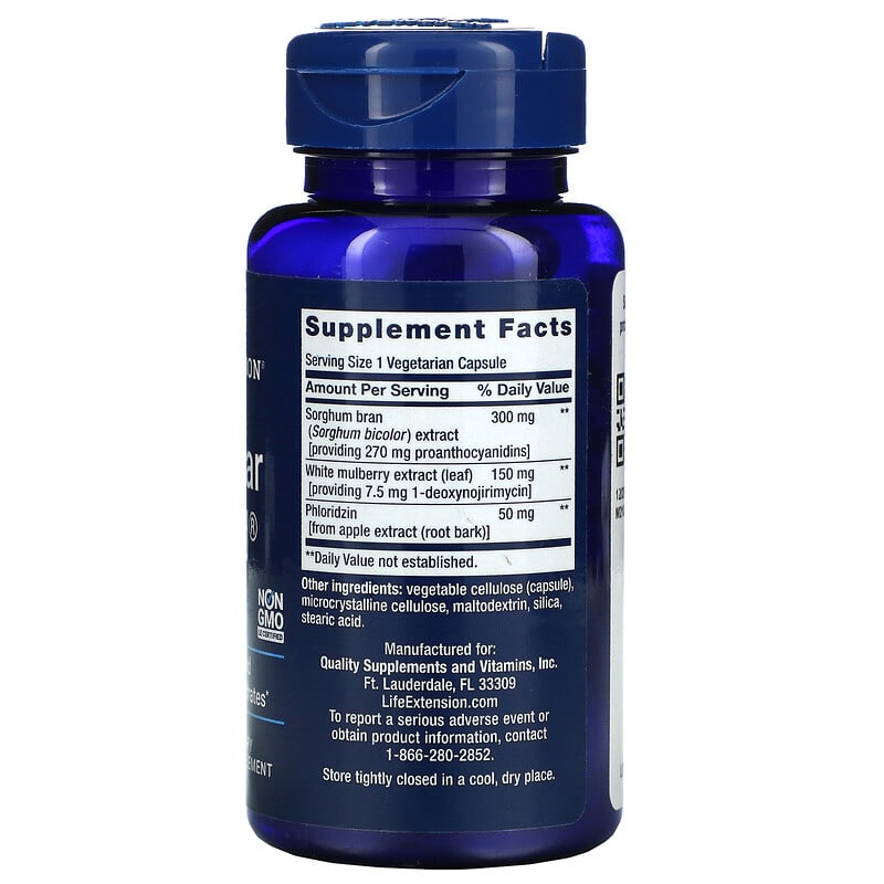 Life Extension, Tri Sugar Shield, 60 Vegetarian Capsules 737870180364